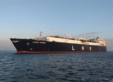 CLEAN VISION, LNG Tanker - Details and current position - IMO 9655456 ...