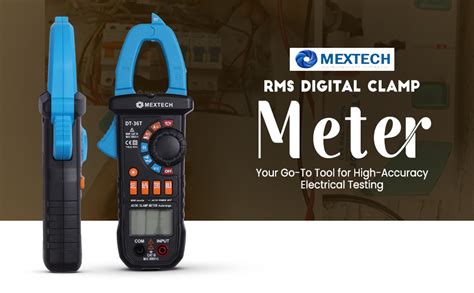 Mextech DT36T 600A Ac/Dc True RMS Digital Clamp Meter 6000 Counts ...