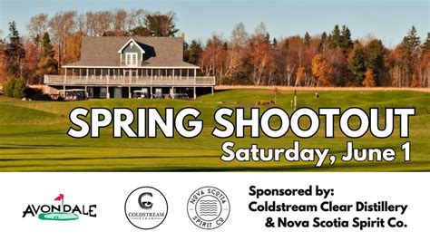 Spring Shootout - Four Person Scramble, 586 Avondale Road, Vernon River ...