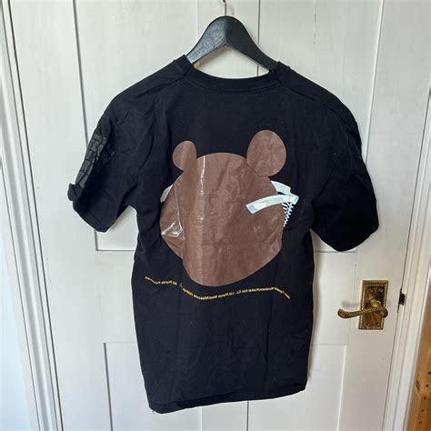 Kanye West Glow in the Dark Tour T-Shirt Black Size... - Depop