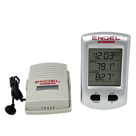 Engel Wireless Fridge Thermometer & Clock : Amazon.in: Garden & Outdoors