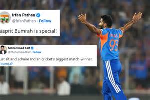 Ex-IND stars salute Jasprit Bumrah: 'Just sit and admire Indian cricket ...