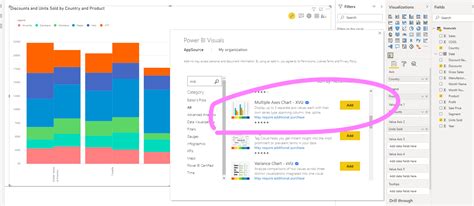 Solved: Clustered Stacked Column chart with individual val ...