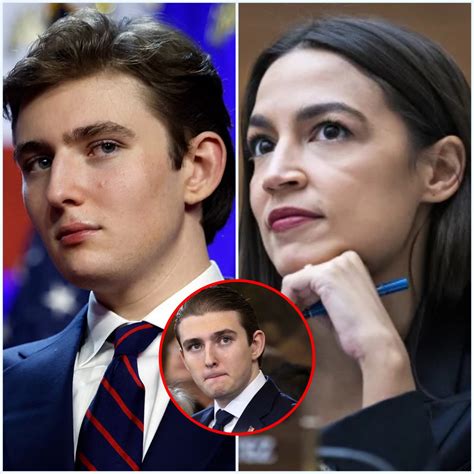 Barron Trump Dismantles AOC’s Climate Narrative in 4 Minutes and 11 ...