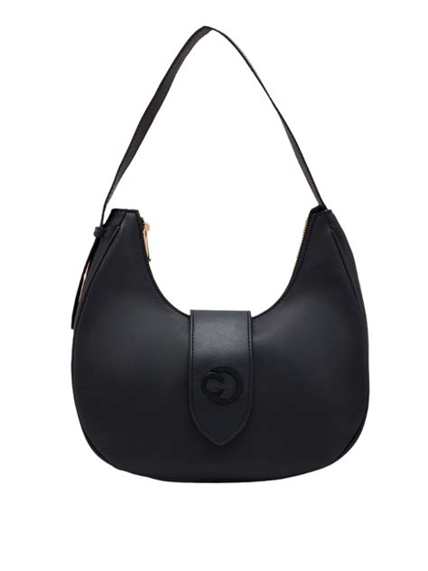Buy Caprese Celia Small Black Hobo Bag @ 1249 | Caprese Bags