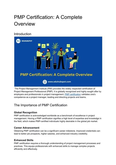 Image result for PMP Overview