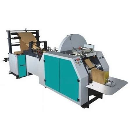 Paper Bag Making Machine - Color Coated Paper Bag Making Machine Trader ...