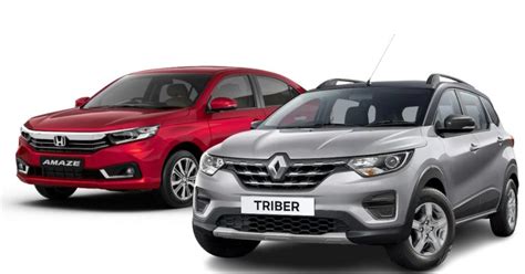 Honda Amaze Vs Renault Triber: Best Variant Under Rs 10 Lakh for the ...