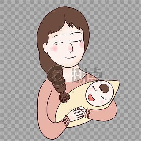 抱着婴儿的妈妈PNG图片素材下载_妈妈PNG_熊猫办公