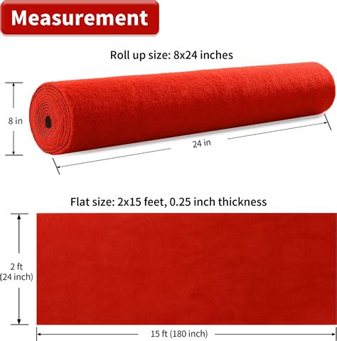 HOMBYS Extra Thick Red Carpet Runner for Events - India | Ubuy