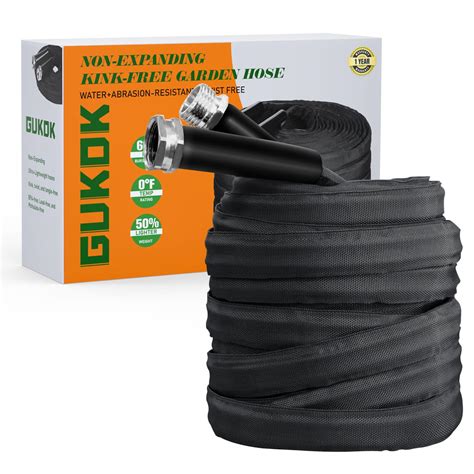 Garden Hose, Lightweight, Ultra Flexible, Durable, Kink-Free Garden Hose, RV, Marine and Camper ...