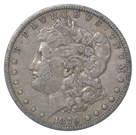 Early - 1879 Morgan Silver Dollar - 90% US Coin | Property Room