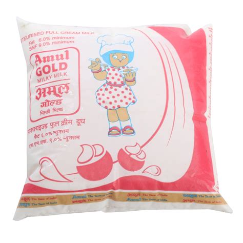 Amul Full Fat Milk-Gold, Liquid, (500Ml Pack) : Amazon.in: Grocery ...