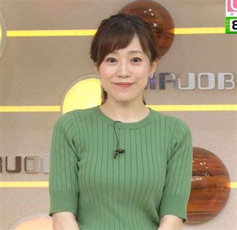 江藤愛 ニットの横乳と透けたインナー！！横乳！ ひるおび！ | 新・女子アナ図鑑