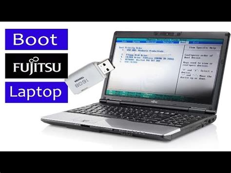 Image result for Fujitsu Boot Menu