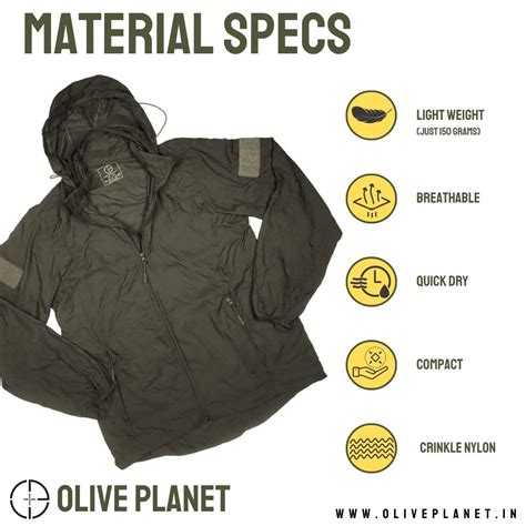 Tactical Windcheater | Breathable | Olive Green – Olive Planet