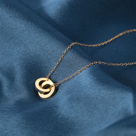 Buy Linked Circles Harmony Necklace online- Palmonas – PALMONAS