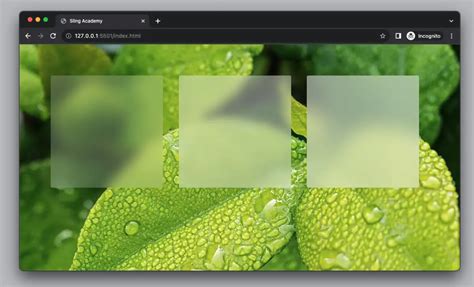 Image result for HTML/CSS Glass Effect Div