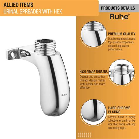 Urinal Spreader (with Hex) - by Ruhe® – Ruhe