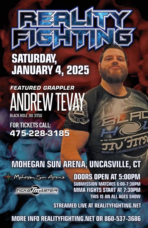Andrew Tevay Superfight at the Mohegan Sun Arena, Mohegan Sun Arena ...
