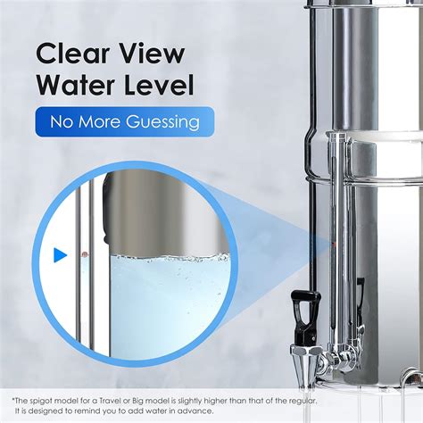 Buy Waterdrop Gravity-fed Water Filter System with Sight Glass Spigot ...