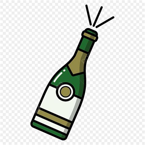 Bottle Of Champagne Clipart Images