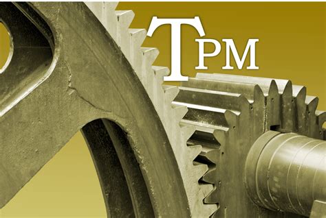 Total Productive Maintenance (TPM), Total is the Key Point - Lean Teams ...