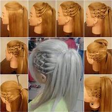 How To Make A New Hairstyle by How To Diy High Ponytail With Side Mesh Hairstyle How To Make A New Hairstyle