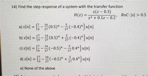 Image result for Find Transfer Function From Step Response
