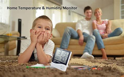 ApTechDeals HTC-1 Digital Hygrometer Thermometer Humidity Meter With ...