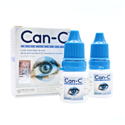 Buy Can-C Eye Drops - Natural Eye Drops - Lubricating Eye Drops with Antioxidant N ...