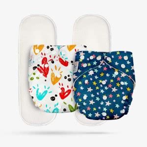 LILTOES CPSIA Cloth Diaper for babies 0-3 Years Washable and Reusable ...