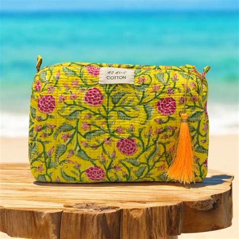 9'0 Clock Multi Utility Kits (Yellow- Set of 3) | All About Cotton