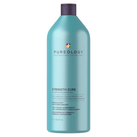 Pureology Strength Cure Shampoo 1L: Hair Resilience