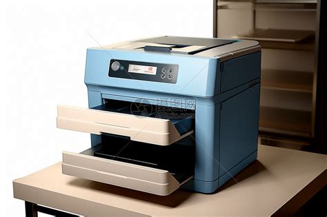 办公桌上的打印机图片-包图网