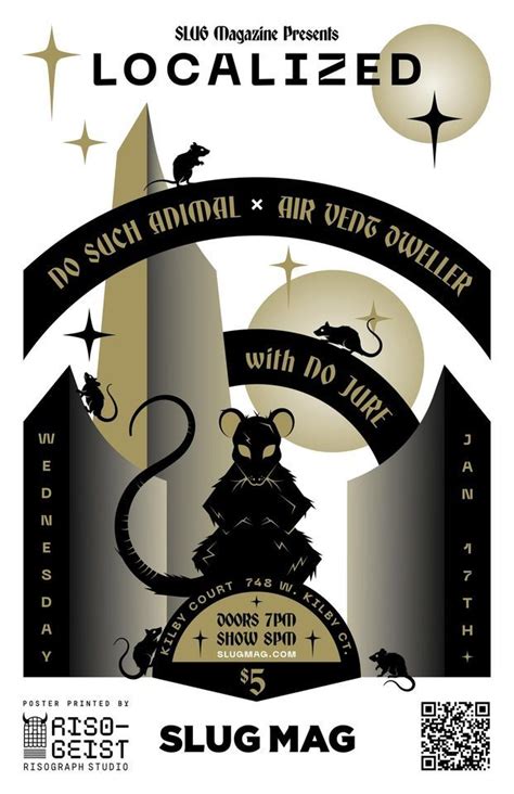 SLUG Localized: No Such Animal, Air Vent Dweller, No Jure, Kilby Court ...