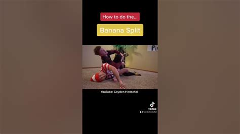 Banana Split Wrestling Move - YouTube