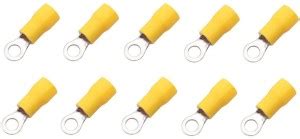 Creative Tech (10 Pc) Ring Electrical Wire Crimp Connectors RV5-4 ...