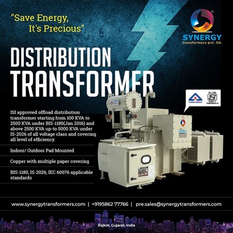 Distribution Transformers Manufacturers and Export... | Synergy ...