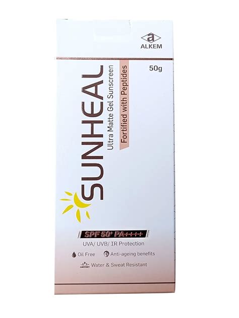 SUNHEAL SPF 50PA+++ Ultra Matte Tinted Sunscreen Even Skin ton Lotion ...