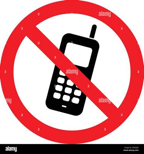 no phones telephones cellular allowed permitted sign symbol simple ...