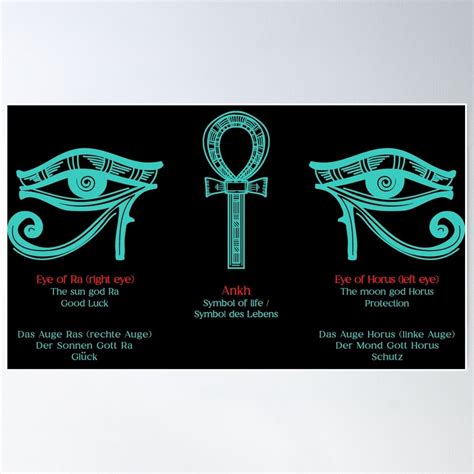 "Egyptian symbol of life - Eye of Ra - Eye of Horus - Egyptian God of the sun - The sun god Ra ...