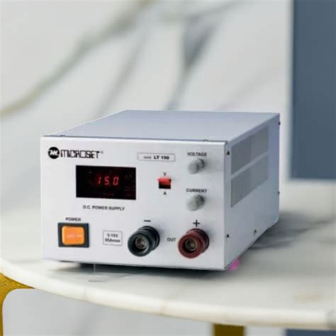 Microset laboratory heavy duty power supply - Radioworld UK