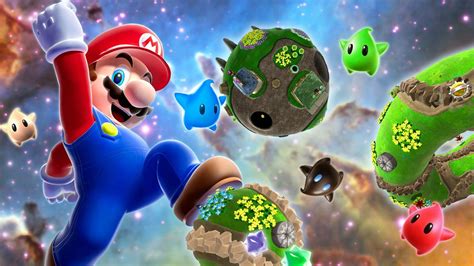 Download Mario Video Game Super Mario Galaxy HD Wallpaper