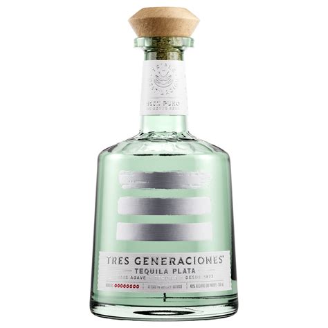 Tres Generaciones Plata Tequila, 750 ml Bottle, 40% ABV - Walmart.com