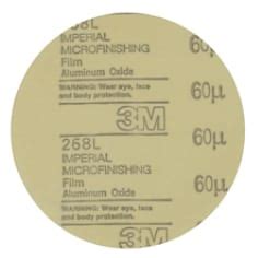 3M™ Microfinishing PSA Film Disc 268L, 6 in x NH, 60 Micron, Type D ...