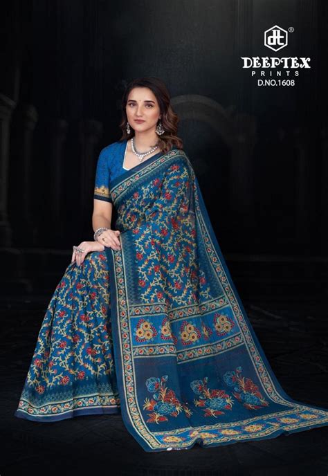 Deeptex Prime Time Vol-16 – Cotton Saree: Textilecatalog