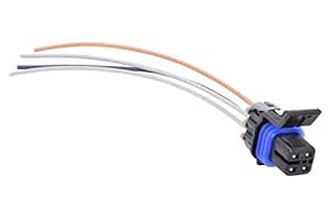 ICT Billet GM LS O2 Oxygen Sensor Square Female 1-Keyway Wire Connector ...