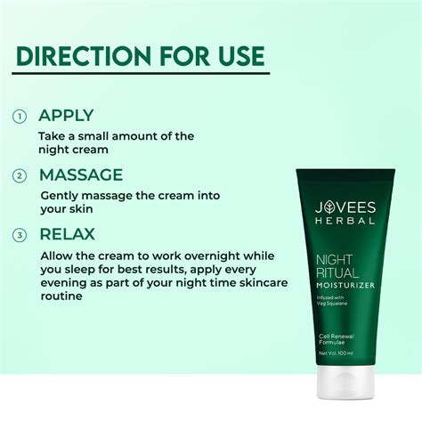 Jovees Night Ritual Moisturizer | Prevents Dark Spots | Reduces Fine L ...