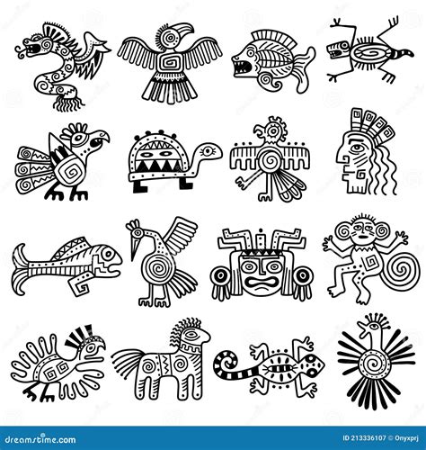 Aztec Bird Logo Stock Illustrations - 1,099 Aztec Bird Logo Stock ...